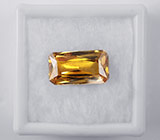 Ярко-желтый циркон 6,42 карат 