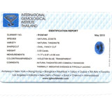 Полихромный танзанит 5,5 карат 