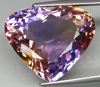 Аметрин 17,14 карат