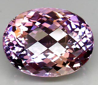 Аметрин 17,69 карат