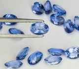 Набор из 17 аквамаринов 7,19 карат 