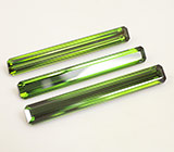 Набор из 3 зеленых турмалинов 12,65 карат 