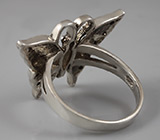 Кольцо Бабочка с абалоном Серебро 925