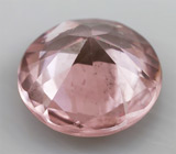 Розовый циркон бриллиантовой огранки 1,59 карат 