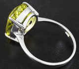 Кольцо c лимонным цитрином 8,99 карат Серебро 925