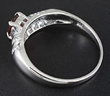 Изящное кольцо со шпинелью 0,75 карат Серебро 925