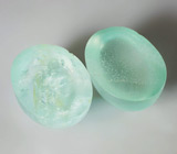 Пара пастельных аквамаринов 16,88 карат 