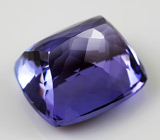 Чистейший крупный танзанит 7,45 карат 