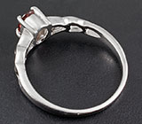 Прелестное кольцо с цирконом 0,62 карат Серебро 925