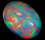 Эфиопский кристаллический опал 1,58 карат 