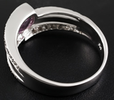 Прелестное кольцо cо шпинелью 1 карат Серебро 925