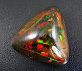 Эфиопский черный опал 17,24 карат 