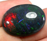 Фантастический черный опал 15,87 карат 