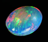 Роскошный крупный эфиопский опал 10,91 карат! 5 цветов 