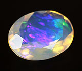 Ограненный эфиопский опал 3,67 карат 