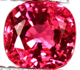 Красная "неоновая" шпинель 1,07 карат 