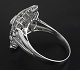 Эффектное кольцо с золотистым цирконом 0,62 карат Серебро 925