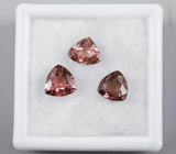 Набор малайа гранатов 2,89 карат 