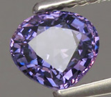 Синевато-пурпурная шпинель 1,35 карат! Редкий цвет 