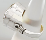 Кольцо с крупным лимонным цитрином Серебро 925