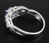 Элегантное кольцо с танзанитом Серебро 925