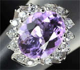 Серебряное кольцо с аметистом Серебро 925