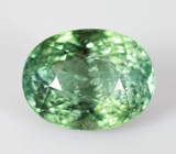 Зеленый турмалин 4,9 карат! Редкий оттенок 