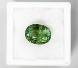 Зеленый турмалин 4,9 карат! Редкий оттенок 