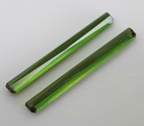 Пара зеленых турмалинов 2,72 карат 