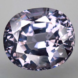 Серебристо-лавандовая шпинель 3,44 карат 