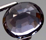 Серебристо-лавандовая шпинель 3,44 карат 