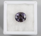 Серебристо-лавандовая шпинель 3,44 карат 