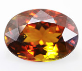 Полихромный турмалин 4,74 карат! Редкий цвет 