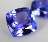 Пара танзанитов 3,06 карат 