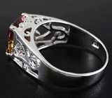Серебряное кольцо с аметрином 3,61 карат Серебро 925