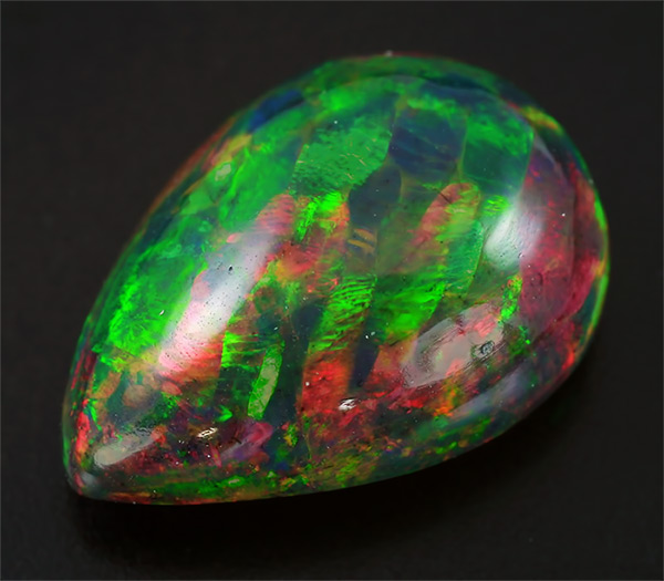 Кристаллический черный опал 3,57 карат