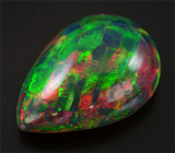 Кристаллический черный опал 3,57 карат 