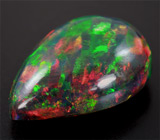 Кристаллический черный опал 3,57 карат 