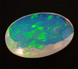 Ограненный эфиопский опал 3,05 карат 