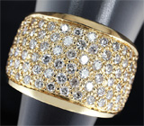 Золотое кольцо с бриллиантами 1,84 карат Золото