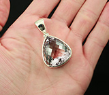 Серебряный кулон с аметистом Серебро 925