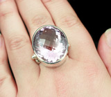 Серебряное кольцо с аметистом Серебро 925