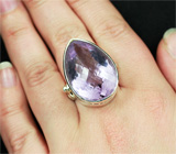 Серебряное кольцо c аметистом Серебро 925