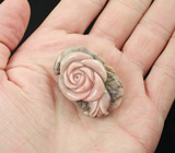 Миниатюра-подвеска "Розы" из цельного перуанского опала 17,4 грамм 