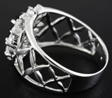 Прелестное серебряное кольцо с хромдиопсидом Серебро 925