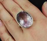 Серебряное кольцо с аметистом Серебро 925