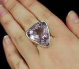 Серебряное кольцо с аметистом Серебро 925