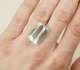 Крупный аквамарин 28,15 карат 