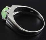 Серебряное кольцо c эфиопским опалом 0,7 карат Серебро 925