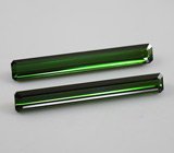 Кольцо с зелеными турмалинами и бриллиантами